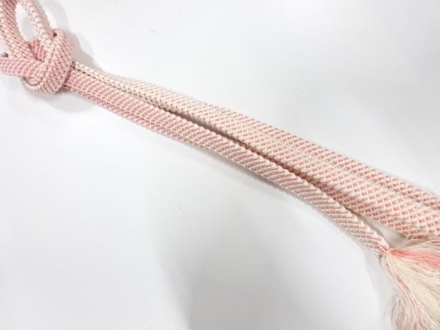 正絹　手組帯締め